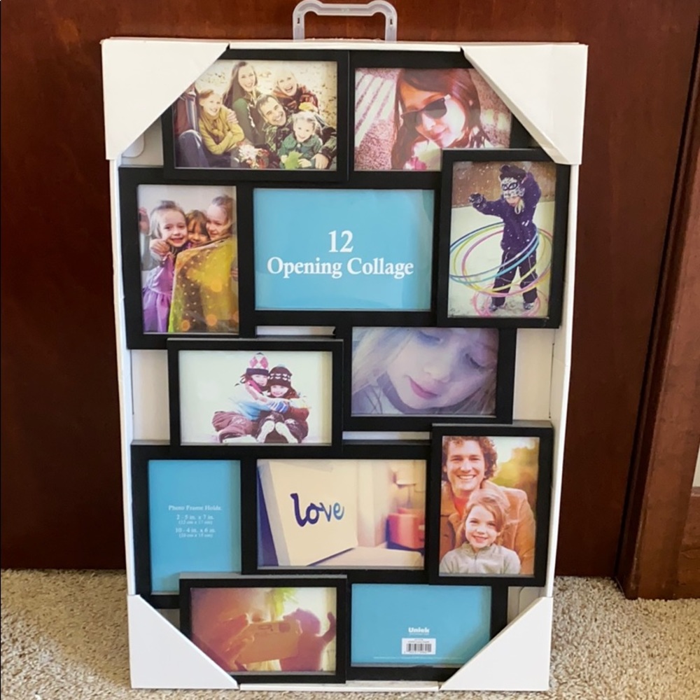 New In Box Photo Collage Frame
